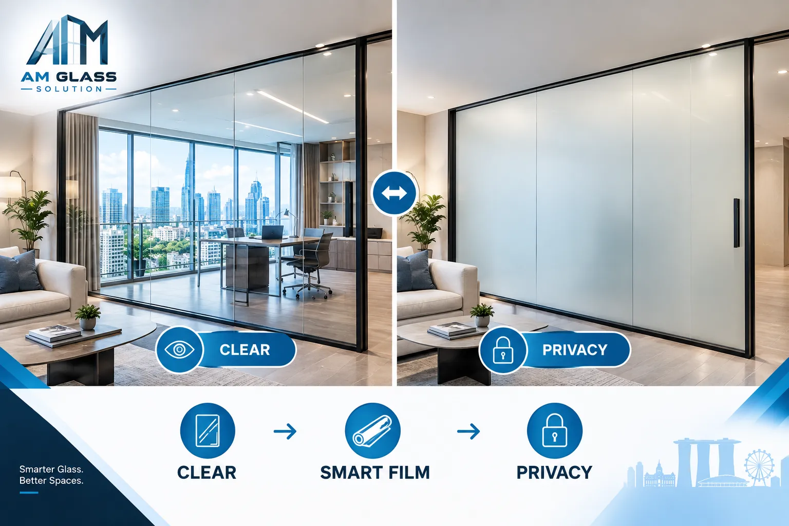 Smart Film for Existing Condo Glass Singapore