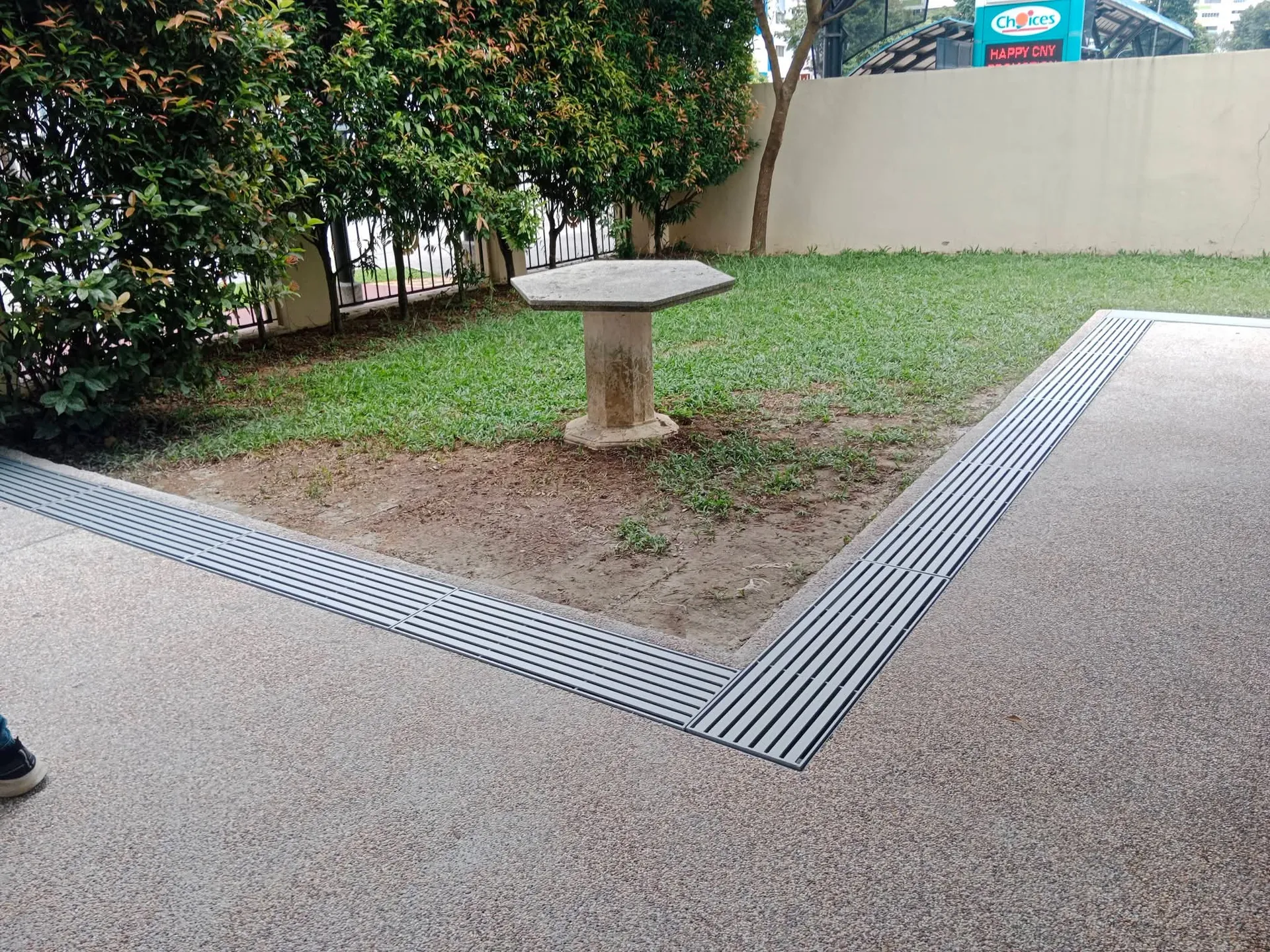 Drain cover installation