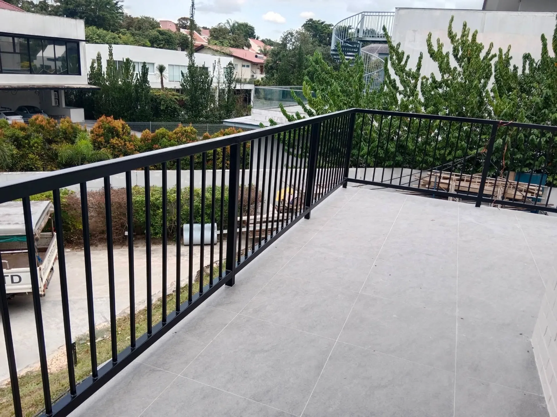 Landed House Outdoor Railing